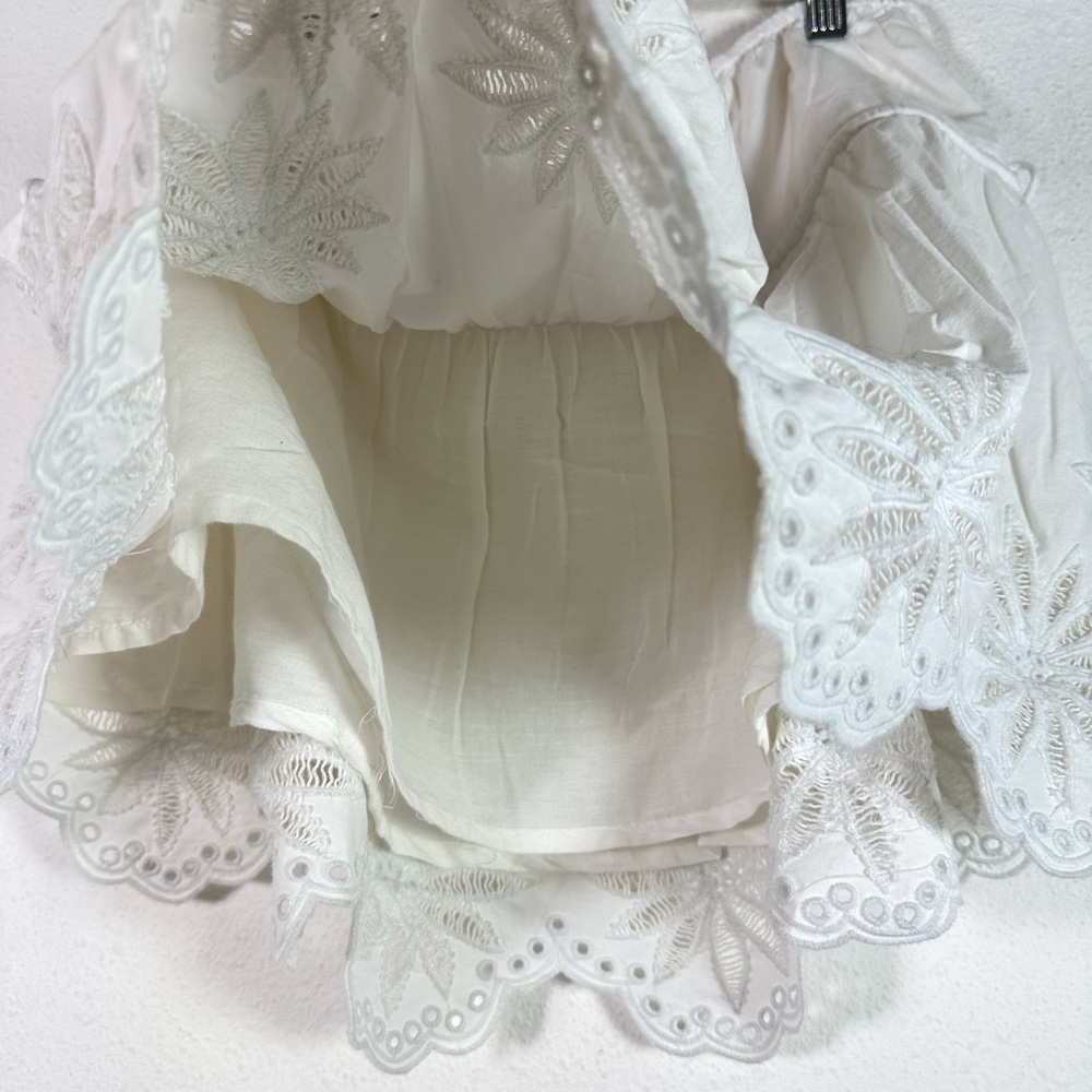 Free People Wildest Dream Mini in White size Large NWT - Picture 15 of 16